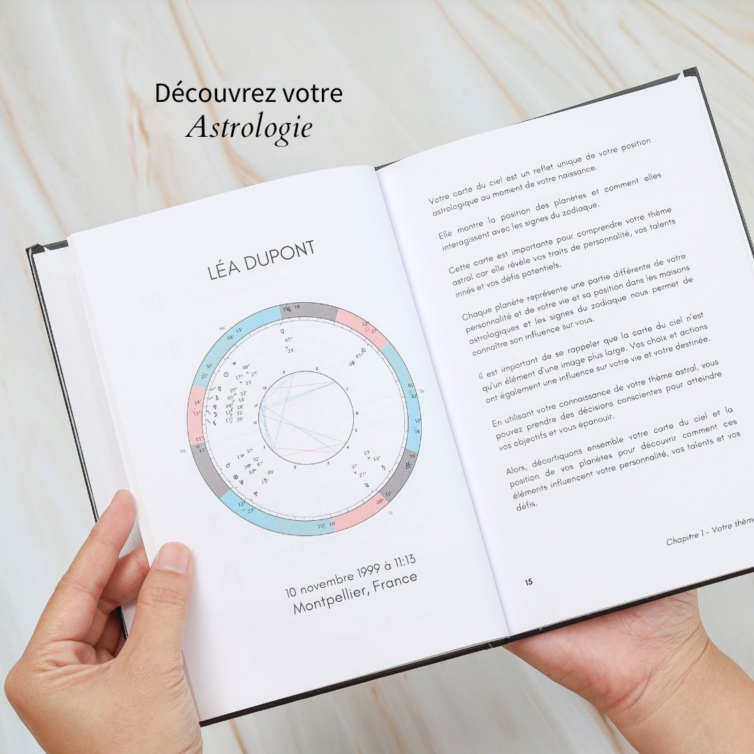 Astrobook - Mon livre astral personnalisé - Reading Planets