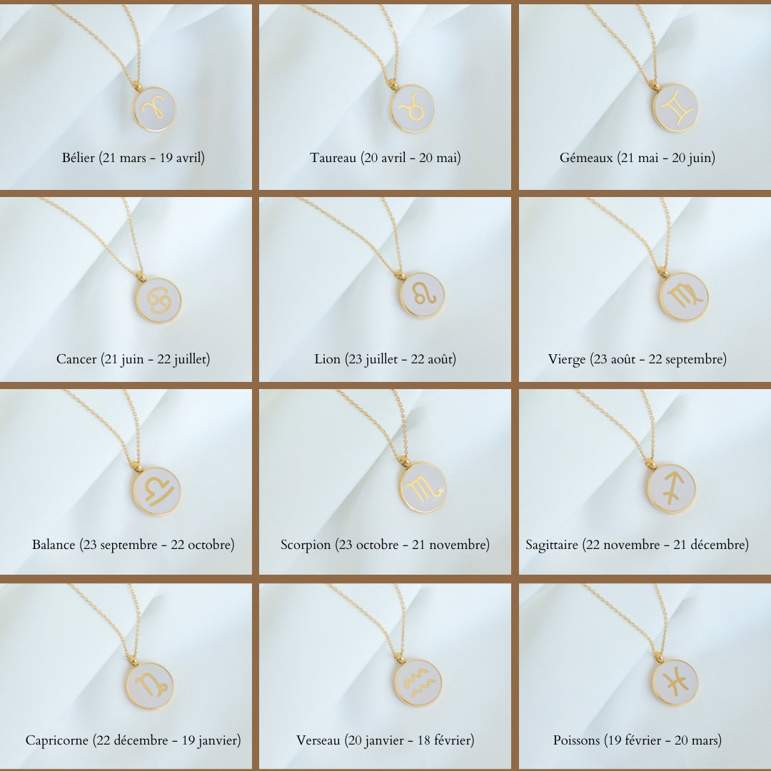 Votre médaillon astrologique personnalisé