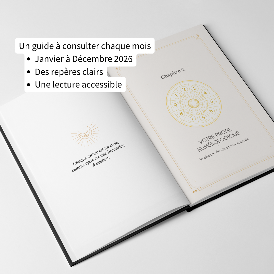 Numerology Book - Analyse numérologique personnalisée de votre année 2026