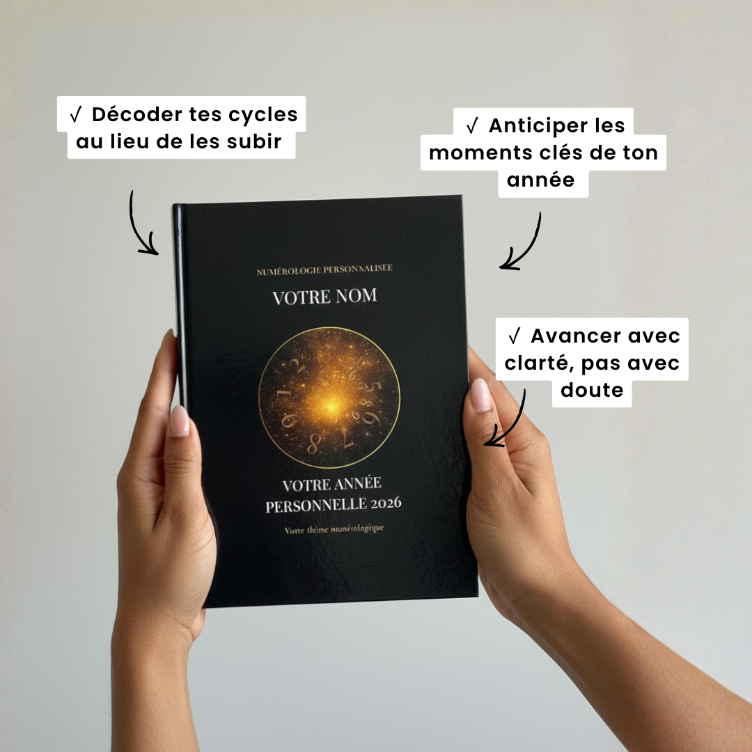 Numerology Book - Analyse numérologique personnalisée de votre année 2026
